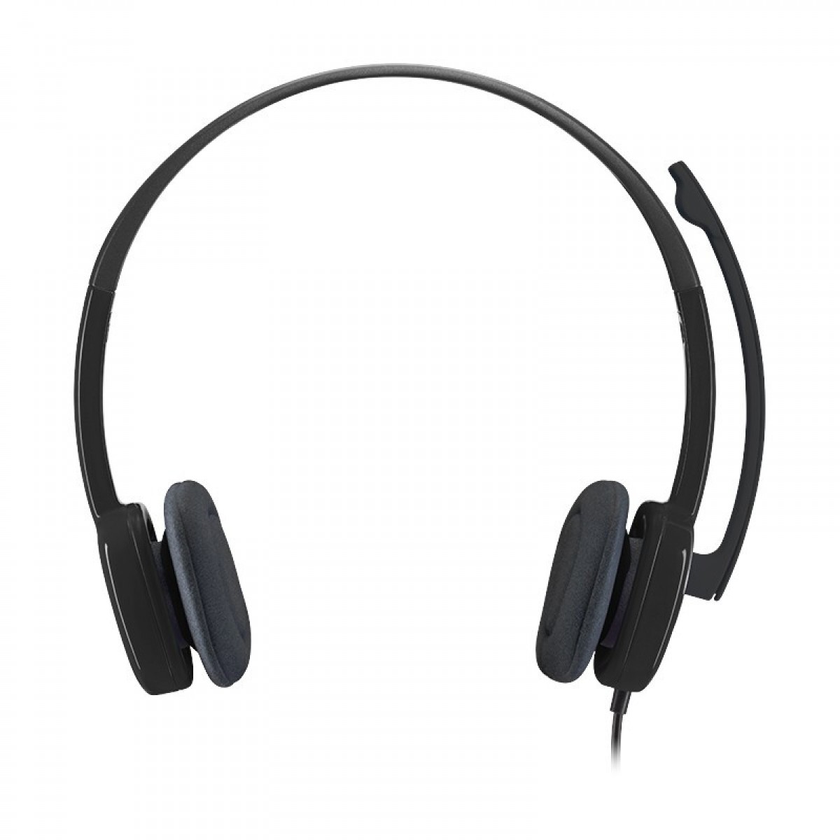 罗技（Logitech） H151头戴式电脑有线耳机音乐便携麦克风语音台式机笔记本 H151 单位：个