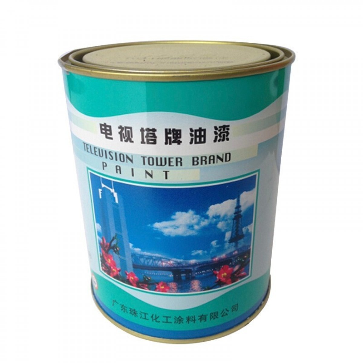 电视塔牌油漆 C04-2白醇酸磁漆3.6-3.5（一箱4桶，每桶3.5kg）单位：箱