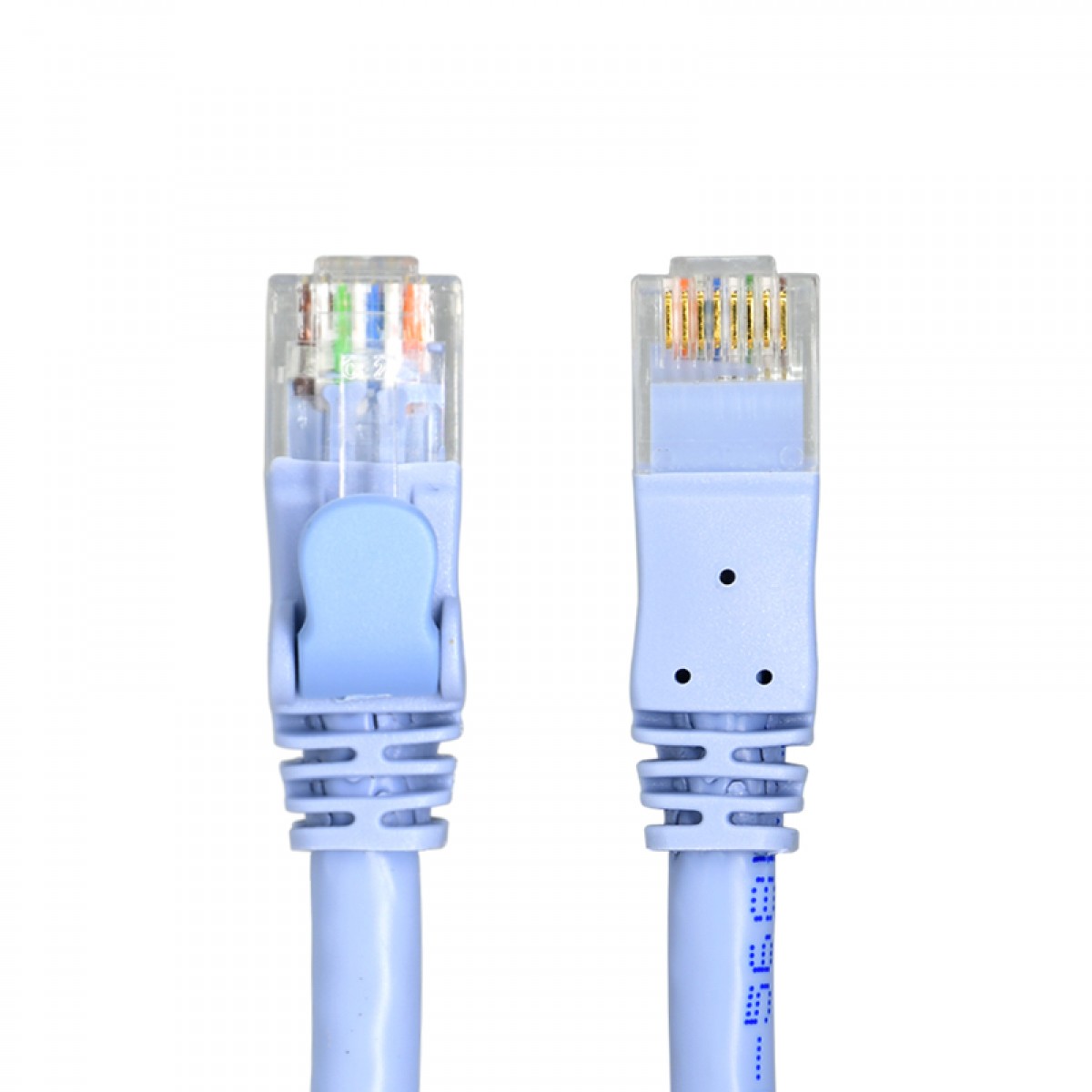 酷比客/L-CUBIC cat6a 无氧铜纯铜高速超六类网络跳线万兆网线 蓝色 2米