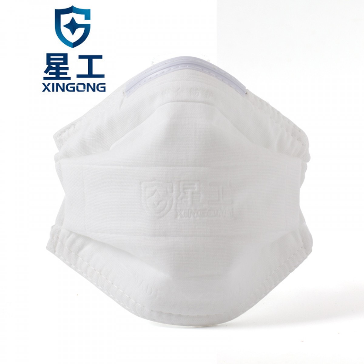 星工（XINGGONG）纱布口罩防尘工业粉尘口罩 100只装XGKZ-5