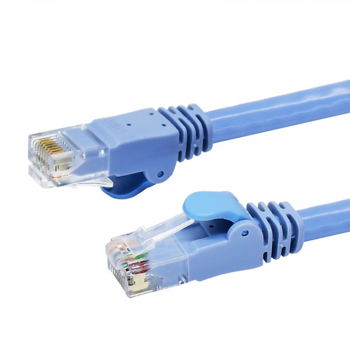 酷比客/L-CUBIC cat6a 无氧铜纯铜高速超六类网络跳线万兆网线 蓝色 20米