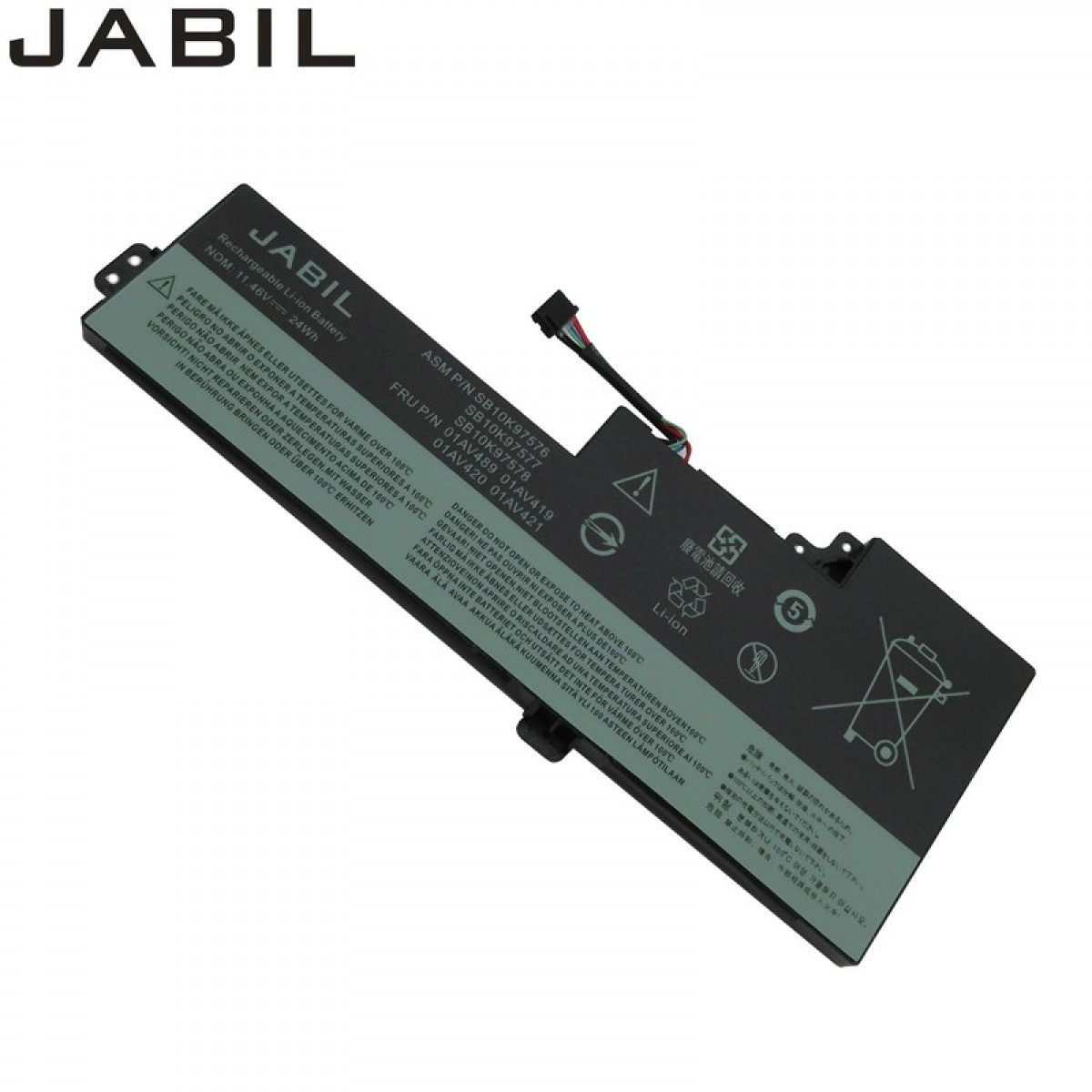 JABIL 适用联想ThinkPad T470 T480 内置 笔记本电池