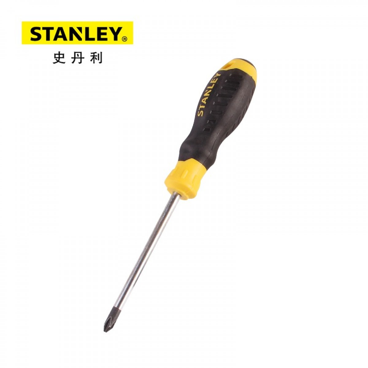 史丹利（STANLEY）60-807-23 B系列胶柄十字螺丝批PH1x200mm 单位：个 10个起订