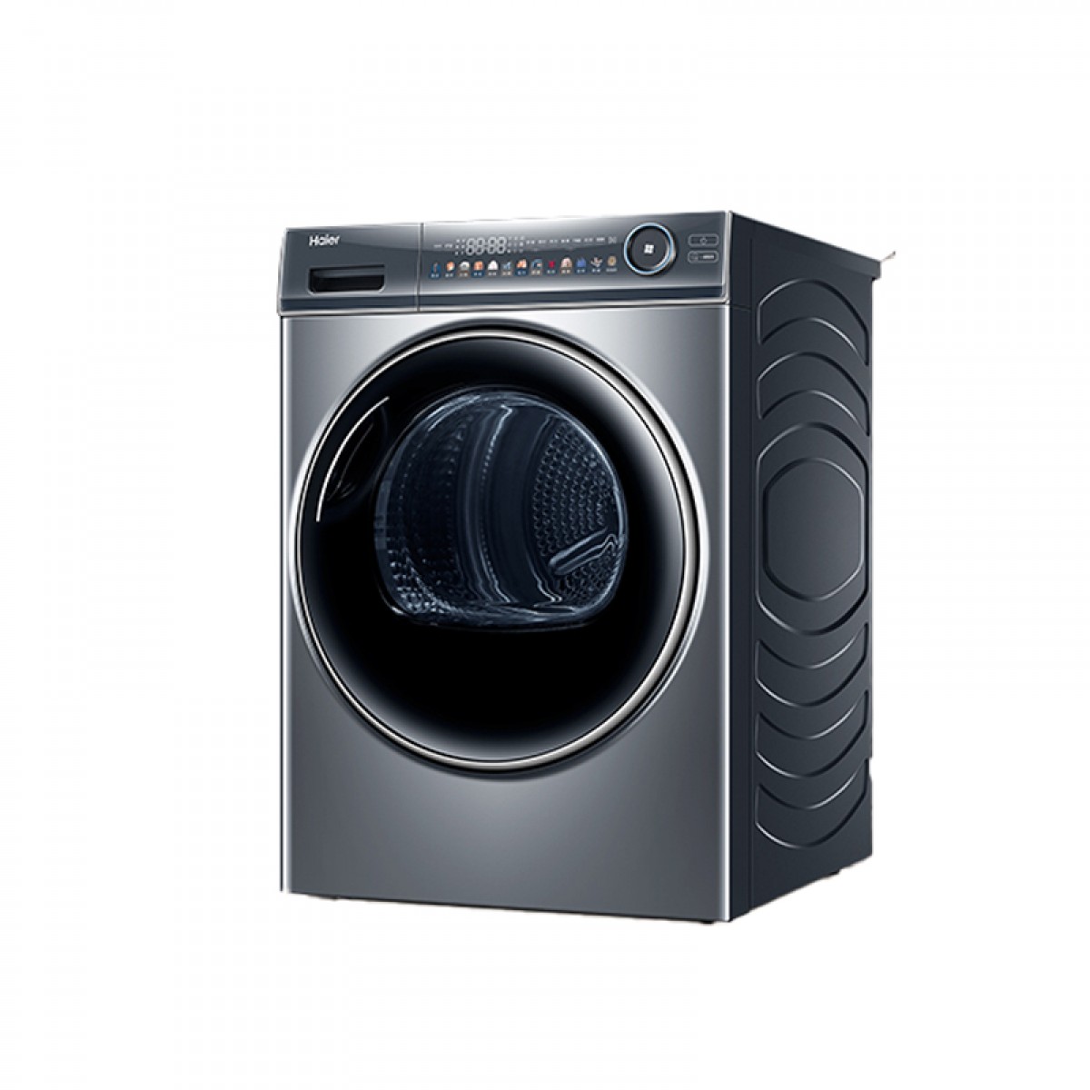 海尔（Haier）极光系列 滚筒式双擎热泵式烘干机 家用衣物干衣机 EHGS100FMATE81U1 单位：台