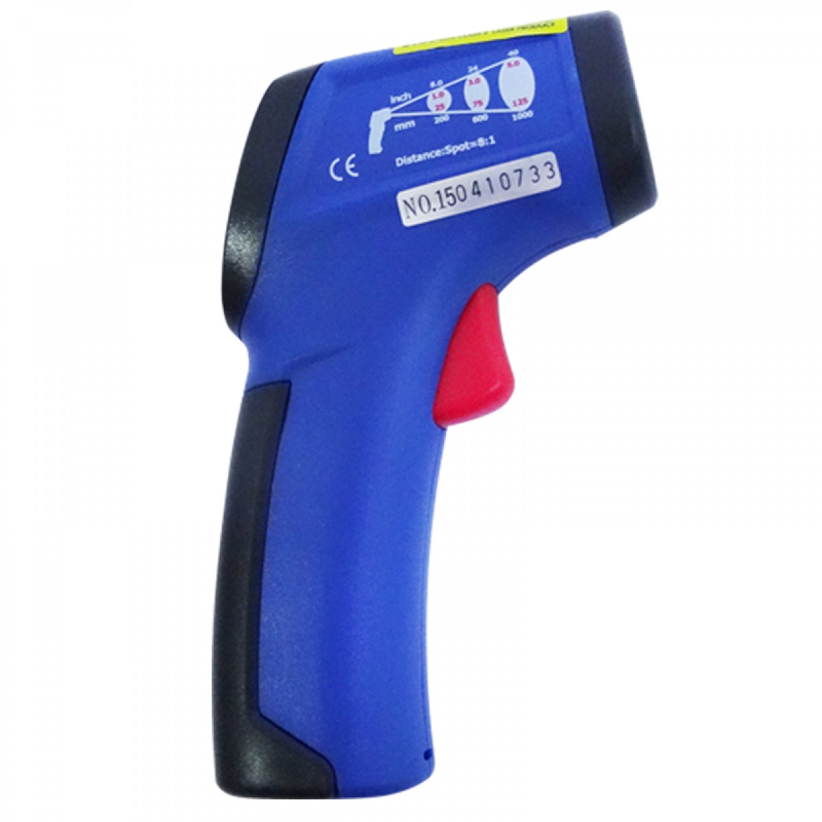 CEM华盛昌红外线测温仪DT810/812便携式激光测温枪 家用工业非接触水温油温烧烤温度计500度 DT812测温-50~500℃标配+充电套装