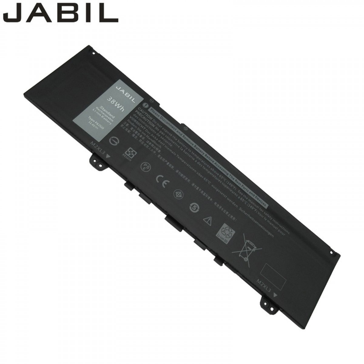 JABIL 适用Dell戴尔 Vostro 5370 Inspiron 5370 7370 13-5370 13-7370 13-7373 P83G P87G F62G0 笔记本电池