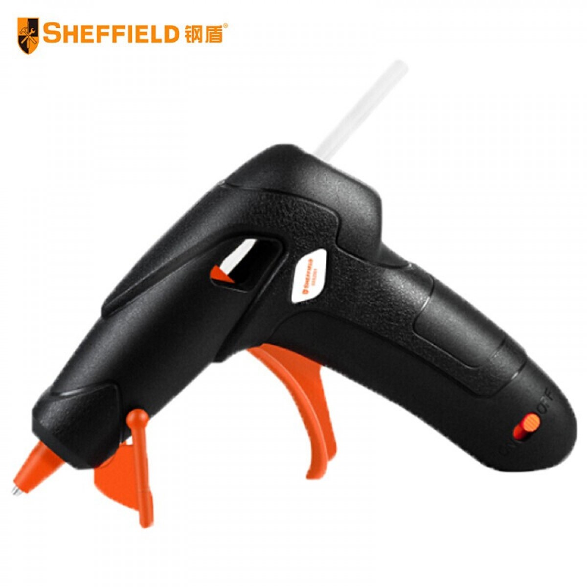 钢盾 SHEFFIELD S032001 热熔胶枪8W 快速升温环保胶料内置高品质锂电池无线束缚