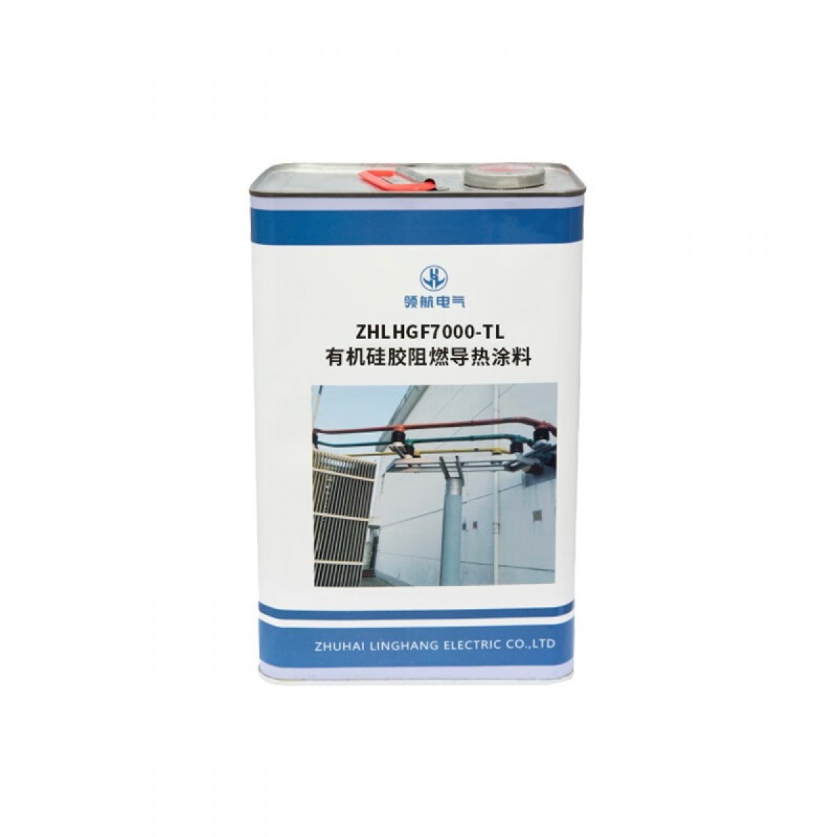 ZHLHGF 有机硅阻燃导热涂料 ZHLHGF7000-TL 5kg/罐