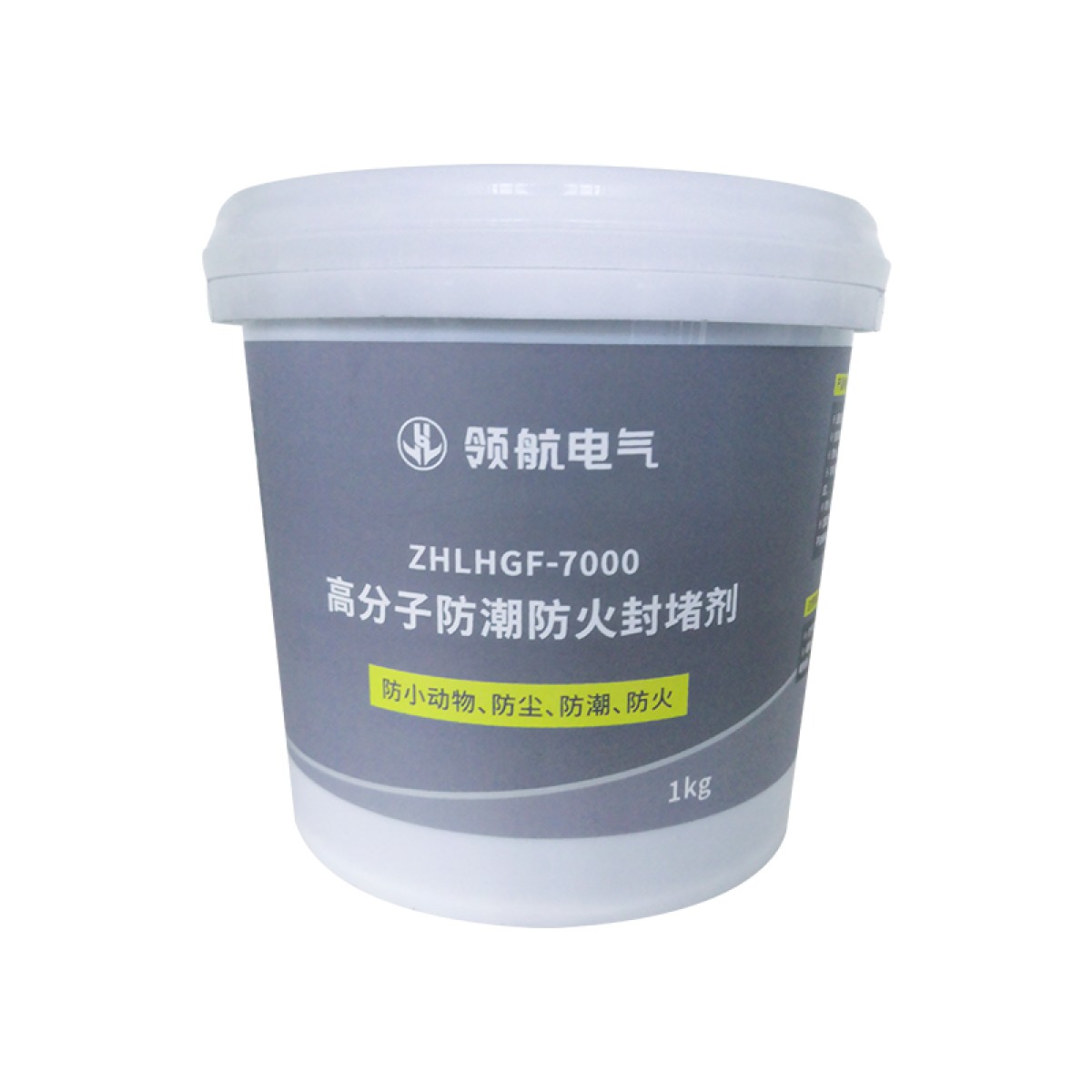ZHLHGF 高分子防潮防火封堵剂 ZHLHGF-7000 1kg 单位：桶