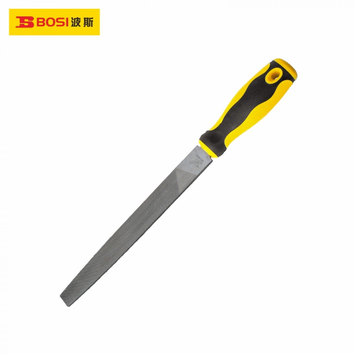波斯（BOSI）粗齿扁锉修整锉钢锉金属锉刀打磨工具 BS500802（8寸） 单位：把