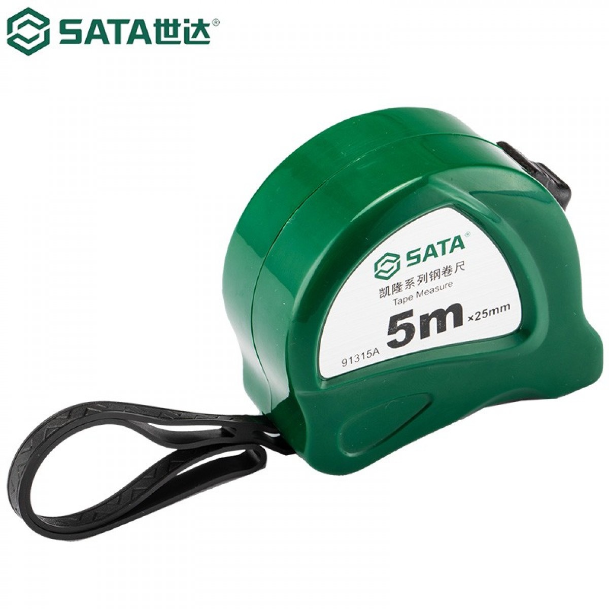 世达（SATA）91314A 凯隆系列钢卷尺5Mx19MM 锁定功能木工尺 卷尺5m 单位：个